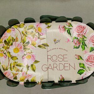 Buzzy Seeds Rose Garden Decorative Storage Basket Wild Mini DIY Kit new,
